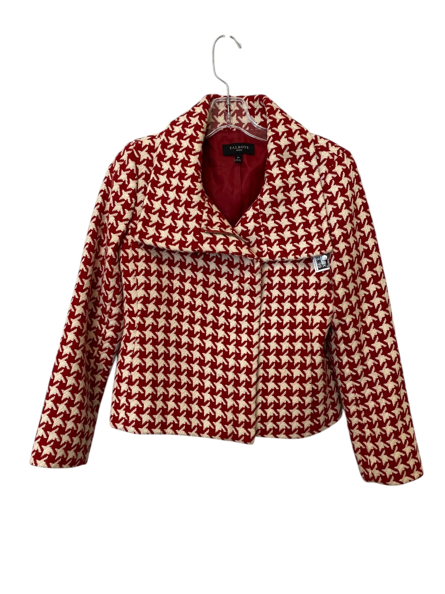 Coat Other By Talbots In Red, Size: 4p