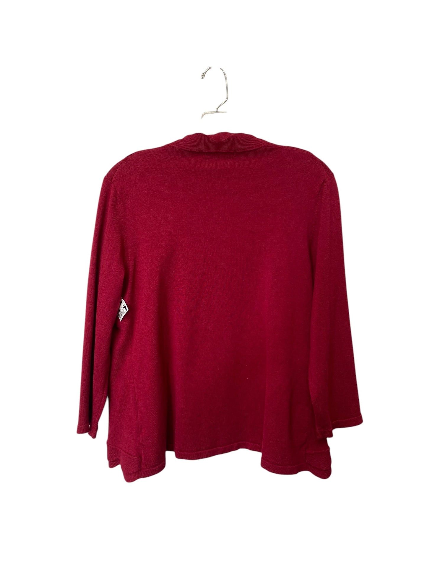 Cardigan By Cable And Gauge In Red, Size: M