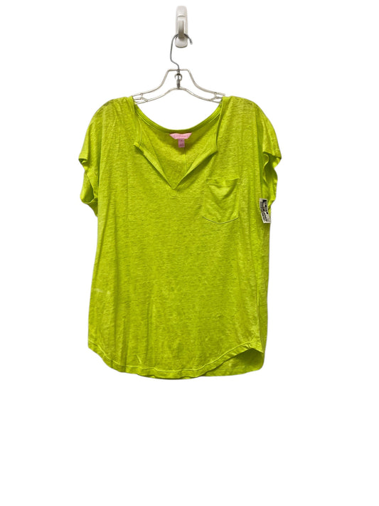 Top Short Sleeve Basic By Lilly Pulitzer In Green, Size: M