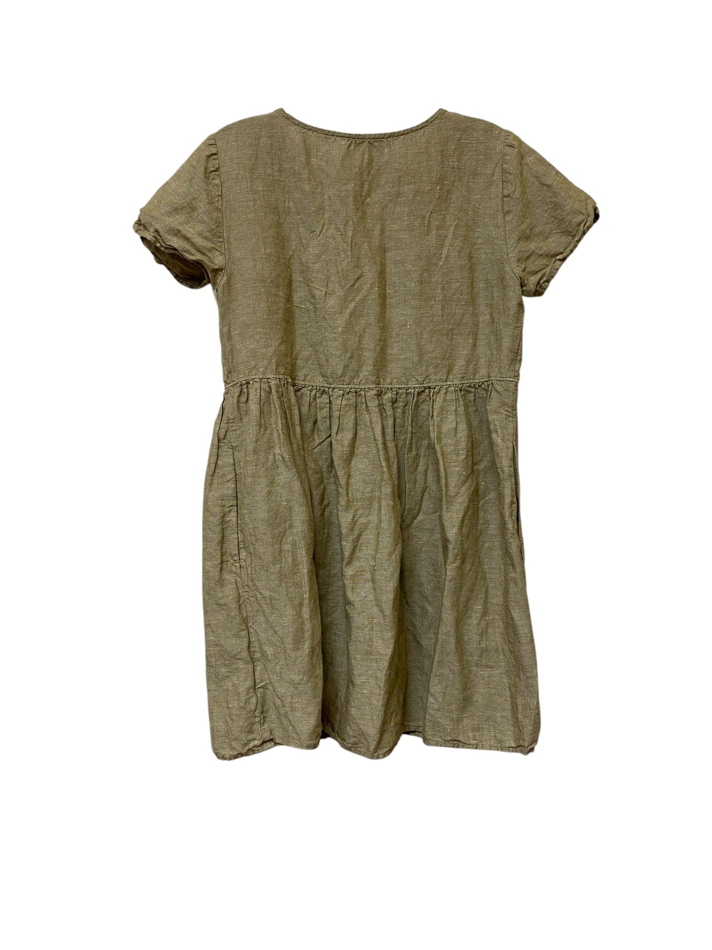 Dress Casual Midi By Madewell In Green, Size: Xs