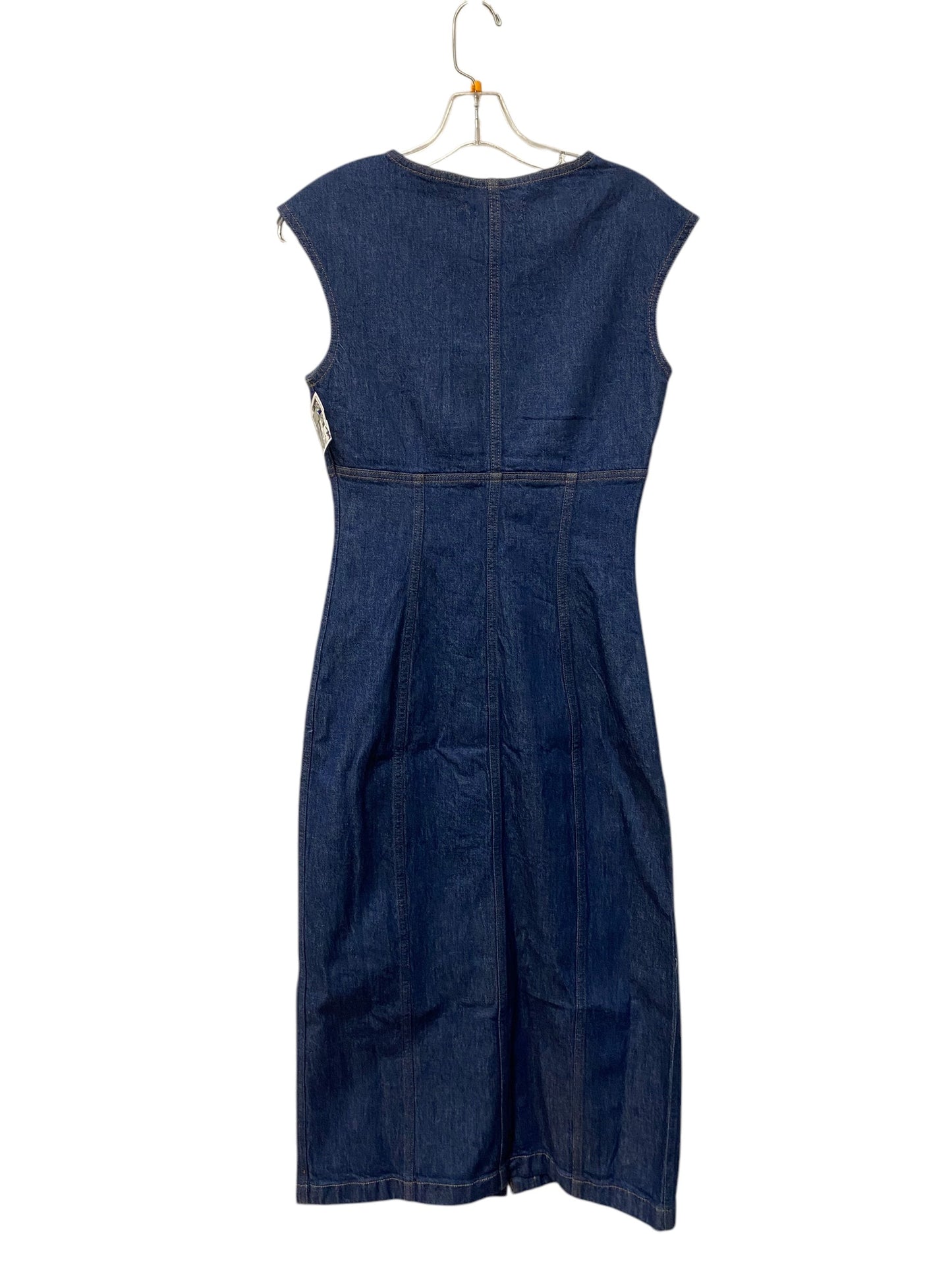 Dress Casual Maxi By Madewell In Blue Denim, Size: 0