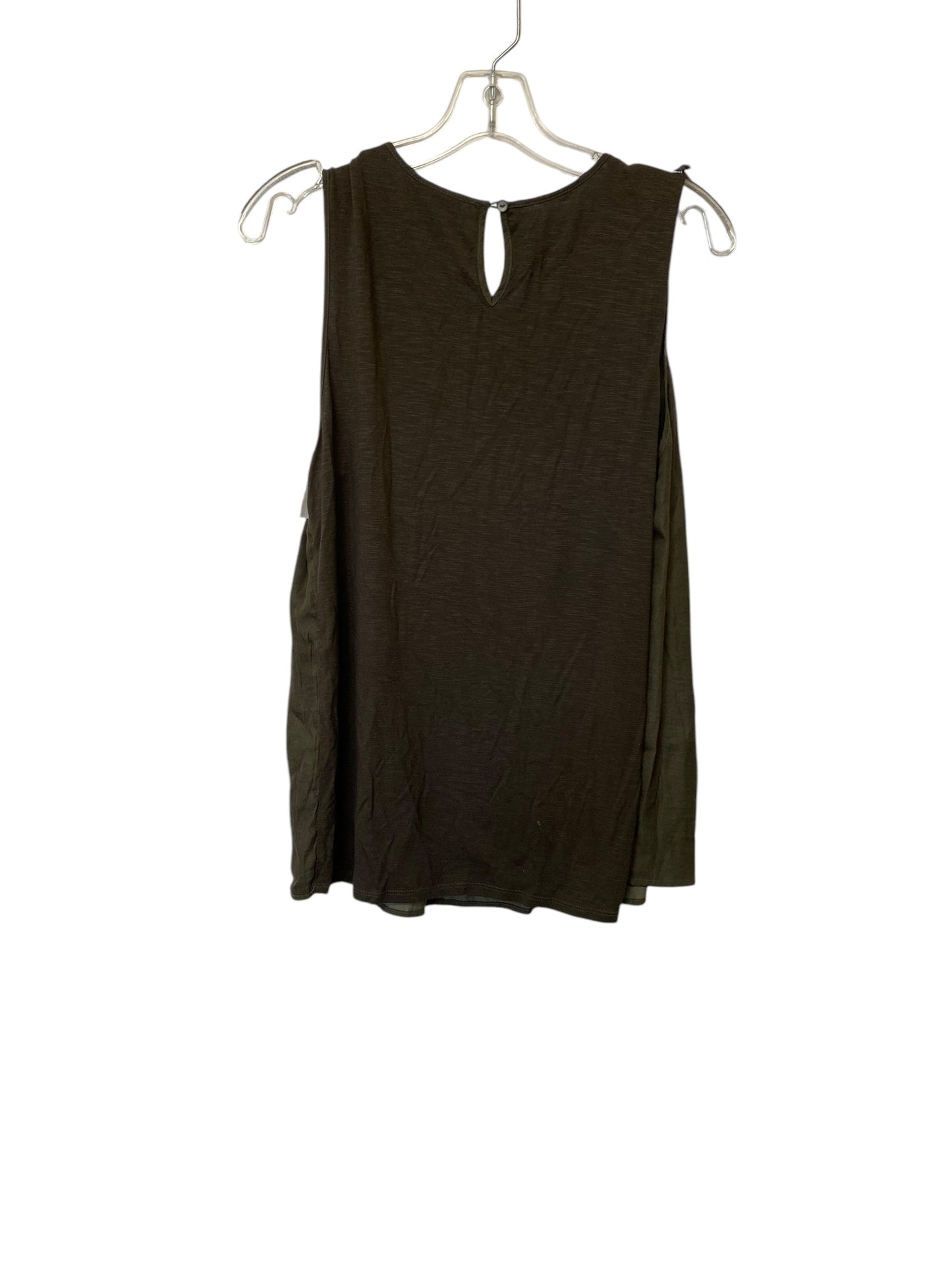 Top Sleeveless By Dolan Left Coast In Green, Size: S