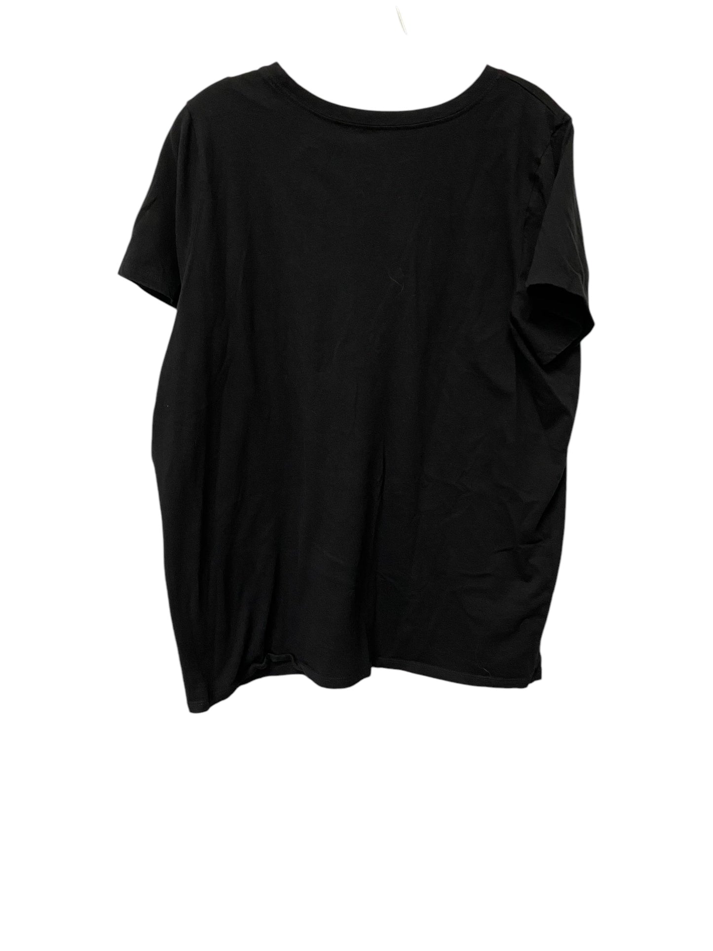 Top Short Sleeve By Torrid In Black, Size: 2