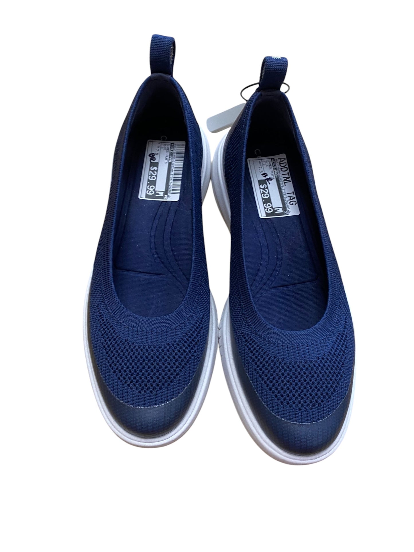 Shoes Flats By Cole-haan In Blue, Size: 7.5