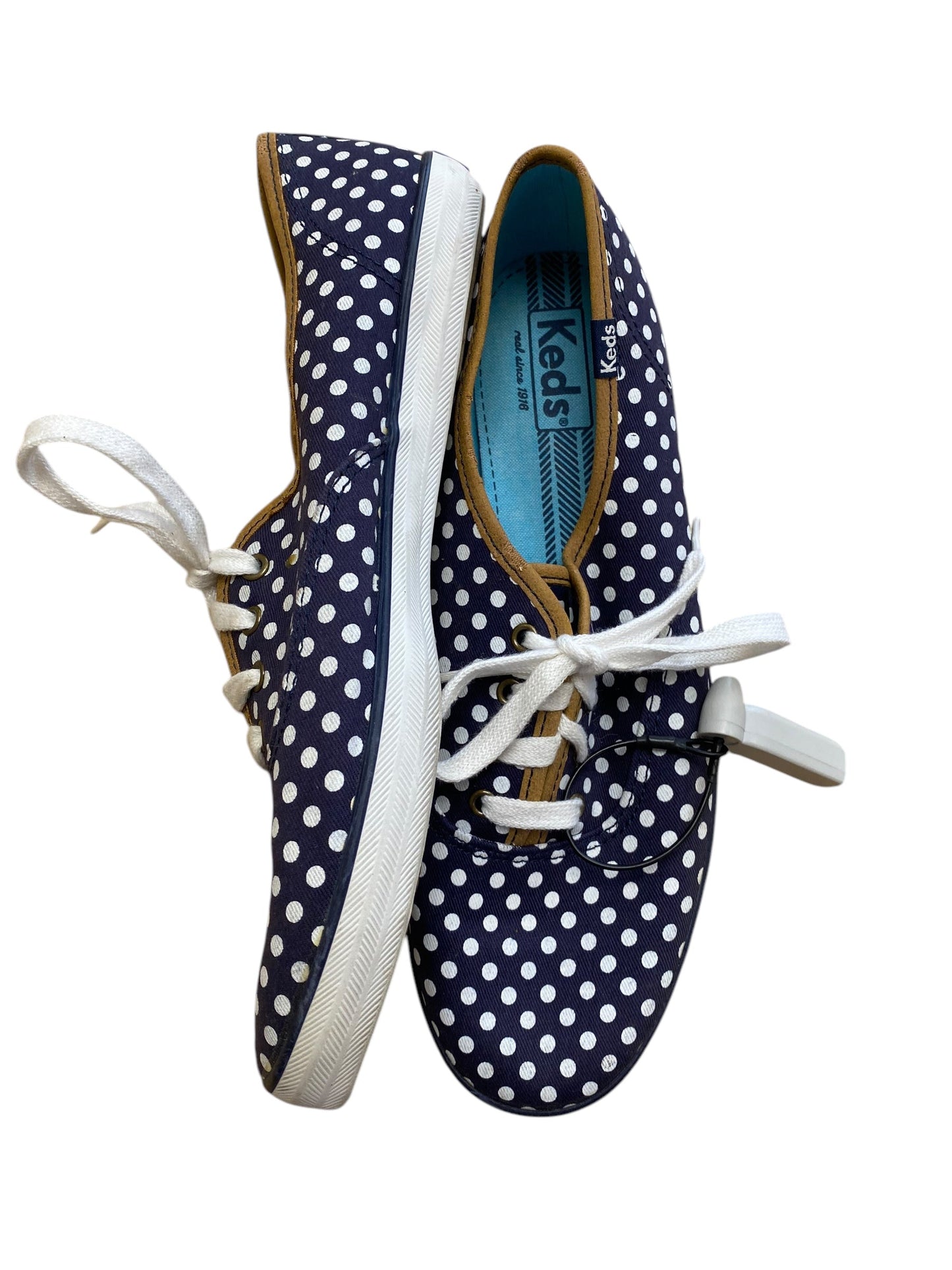 Shoes Flats By Keds In Polkadot Pattern, Size: 9.5