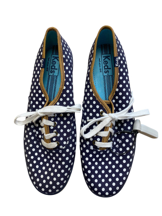 Shoes Flats By Keds In Polkadot Pattern, Size: 9.5