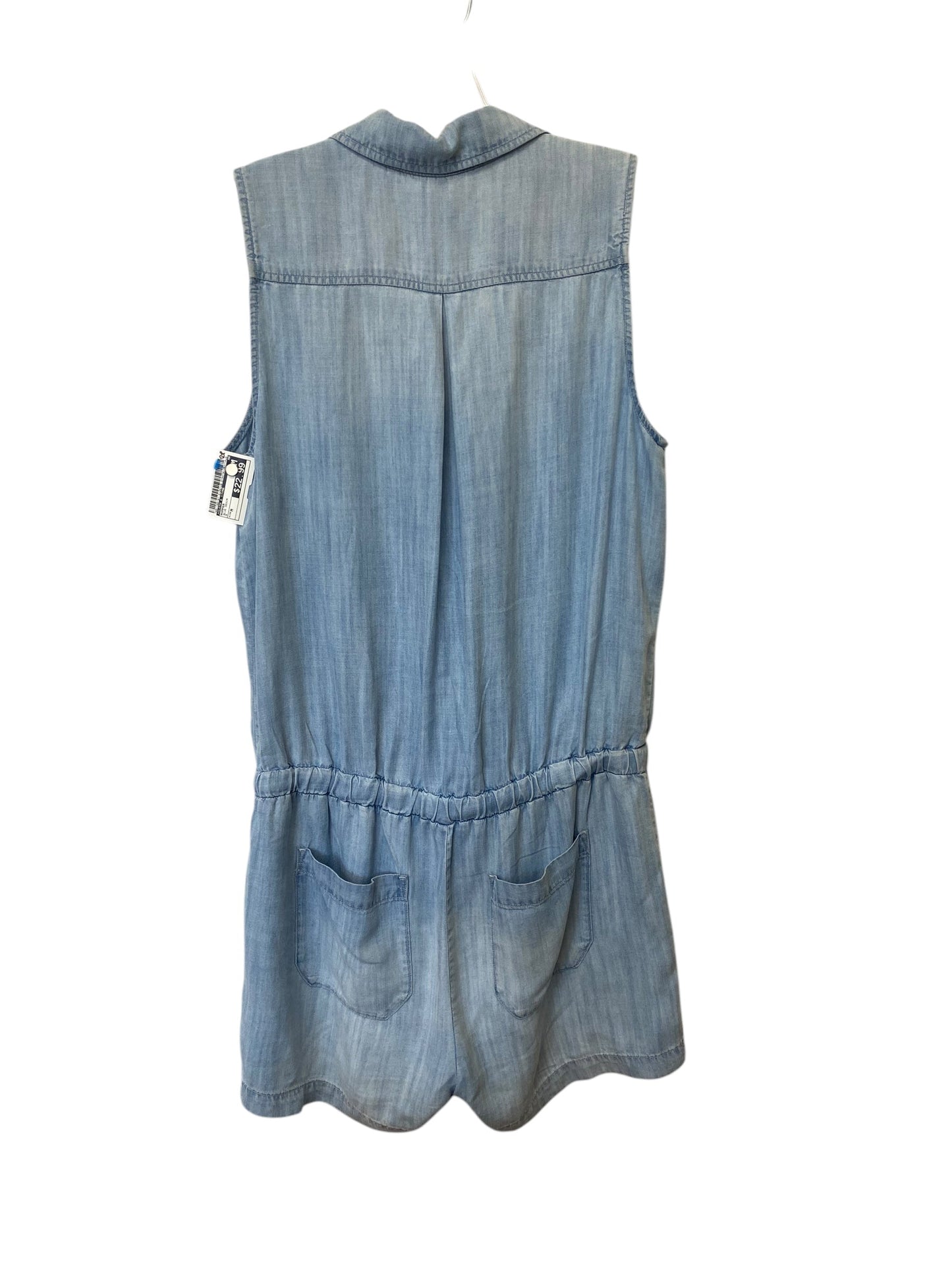 Romper By Cloth & Stone In Blue Denim, Size: M