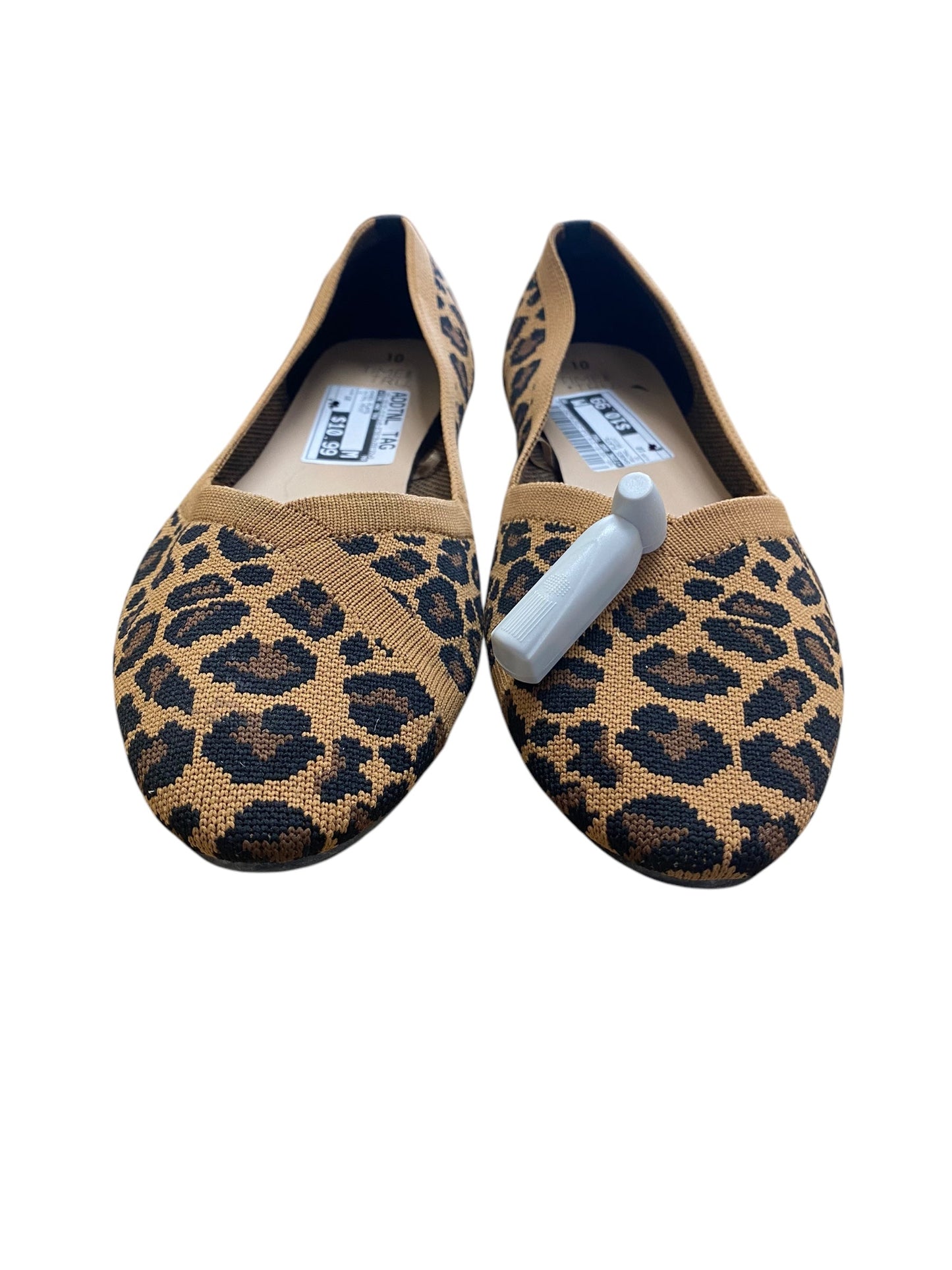 Shoes Flats By Time And Tru In Animal Print, Size: 10