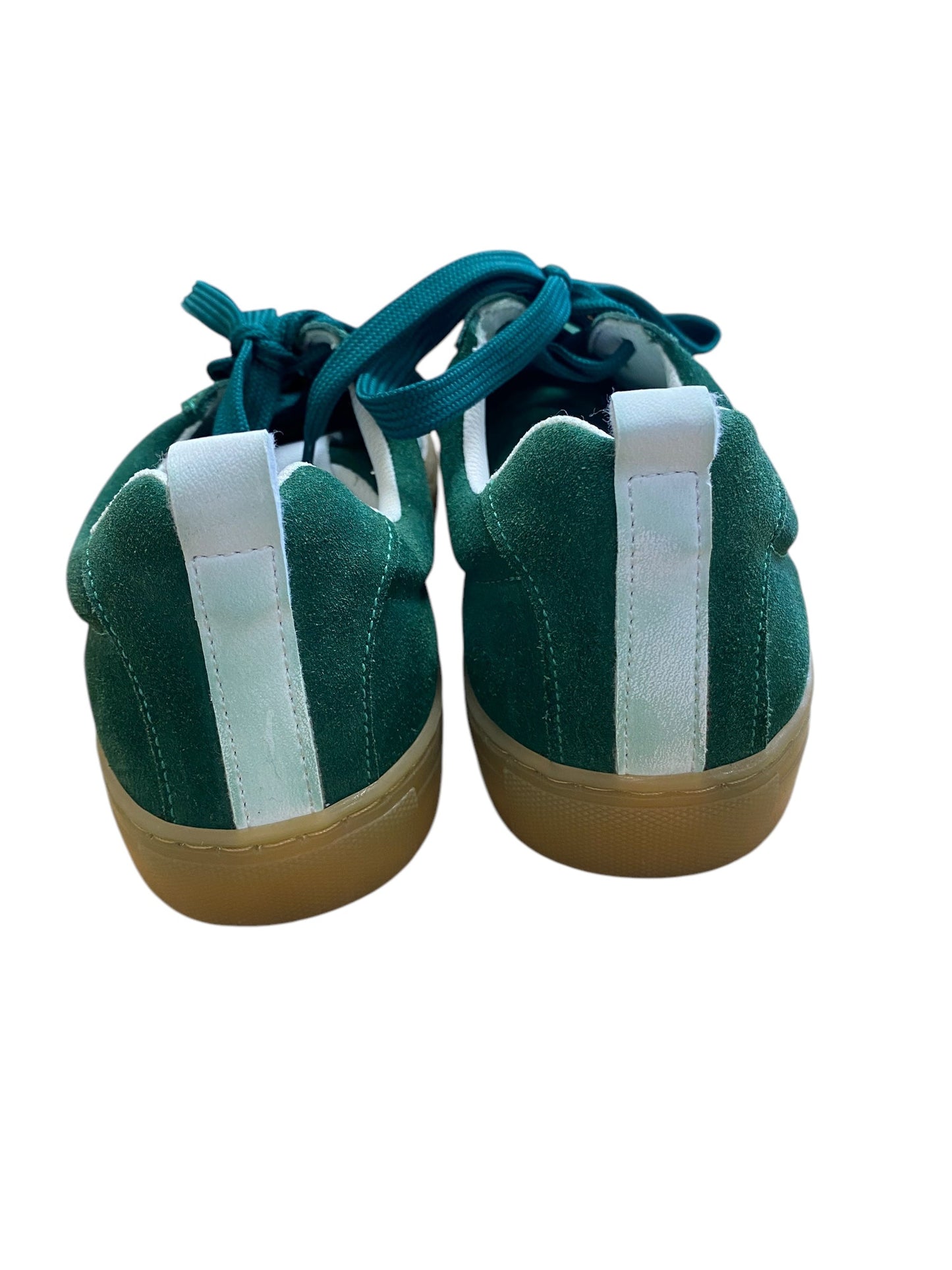 Shoes Sneakers By Clothes Mentor In Green, Size: 6.5