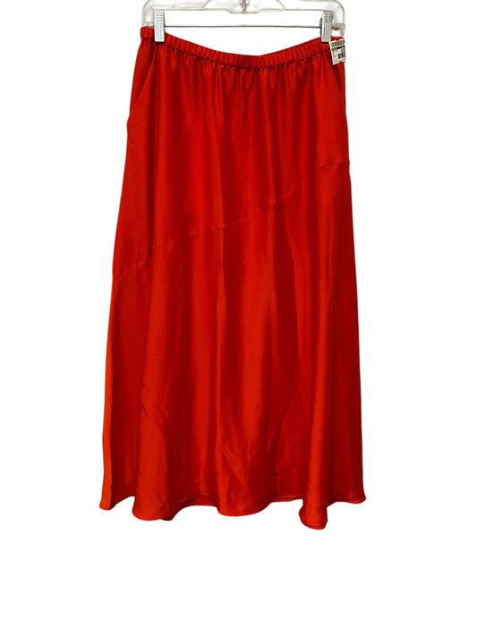 Skirt Maxi By A New Day In Red, Size: M