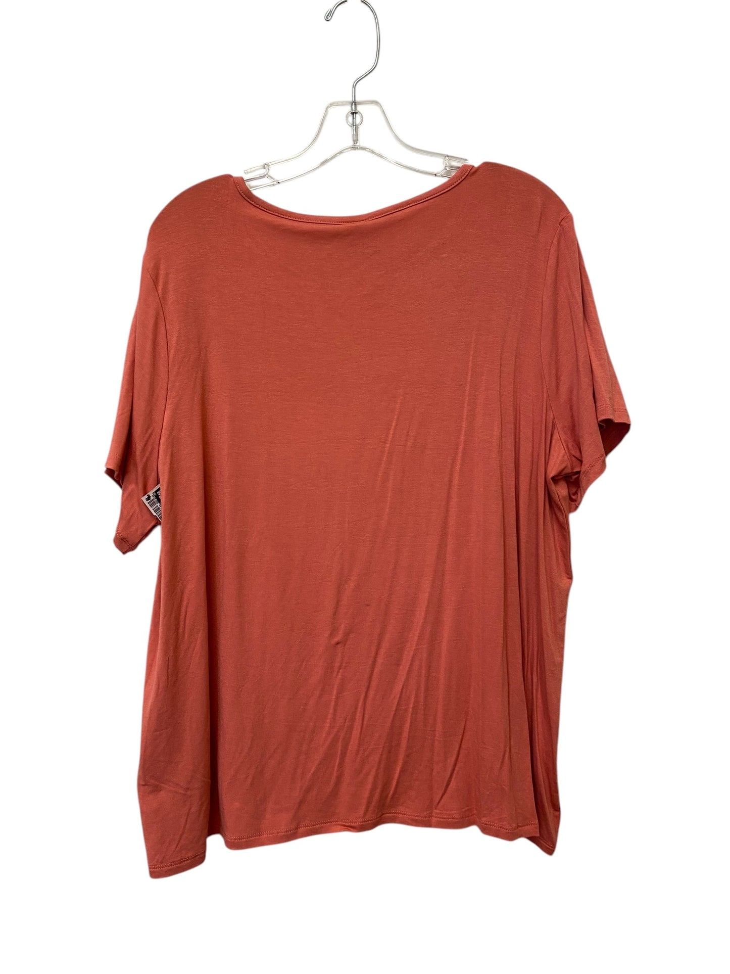 Top Short Sleeve Basic By Old Navy In Pink, Size: Xl