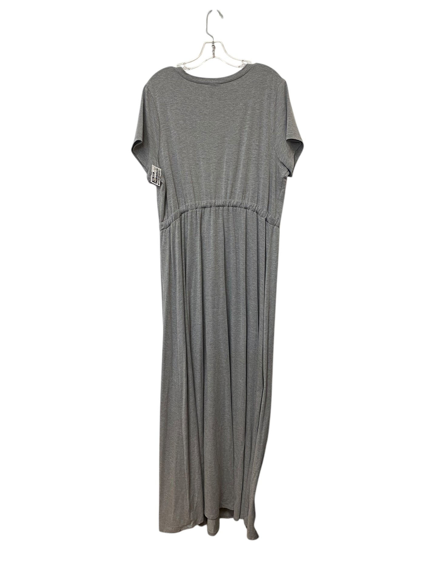 Dress Casual Maxi By Torrid In Grey, Size: 1x