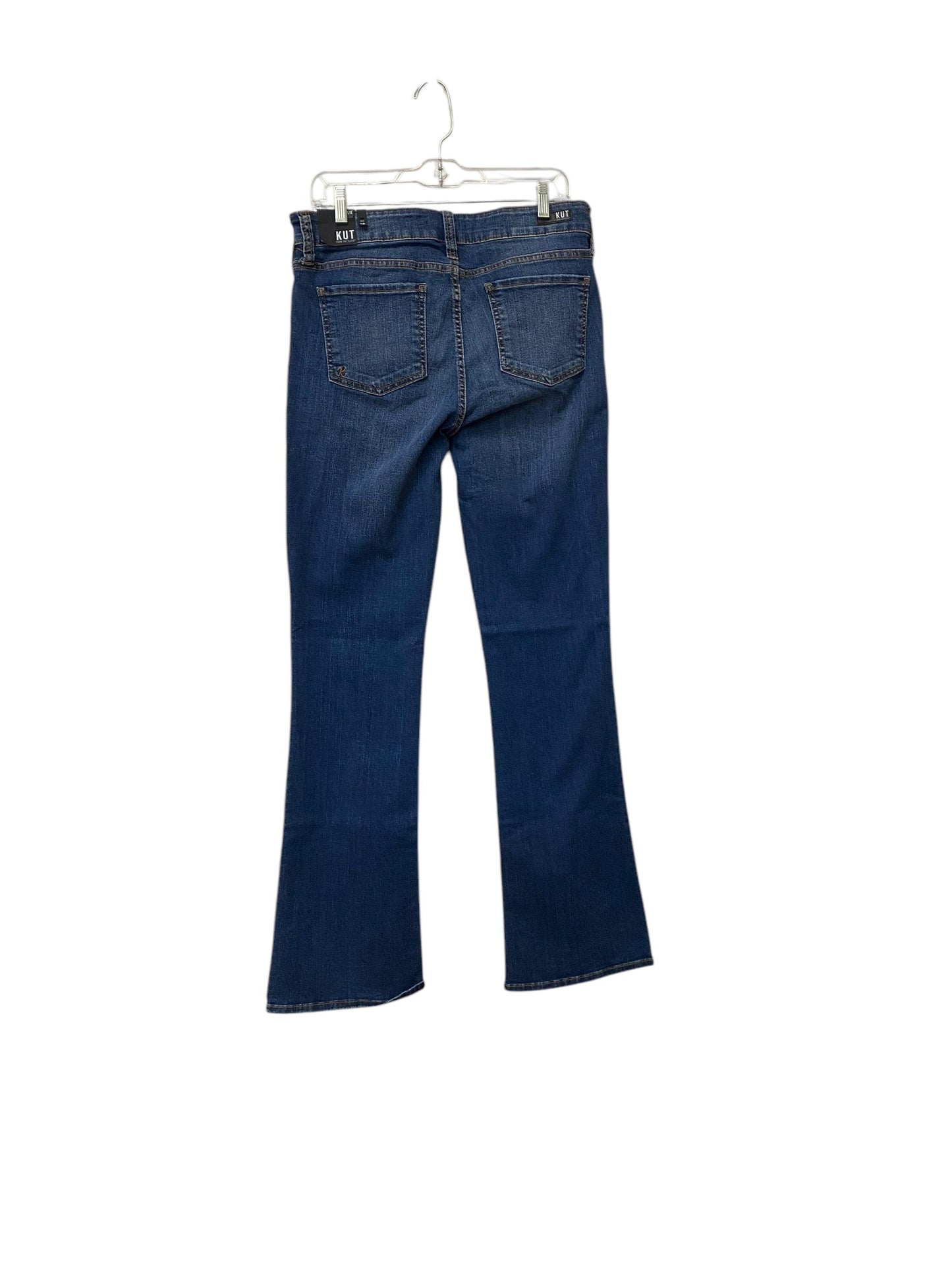 Jeans Boot Cut By Kut In Blue Denim, Size: 10