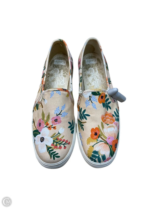 Shoes Flats By Keds In Floral Print, Size: 7.5