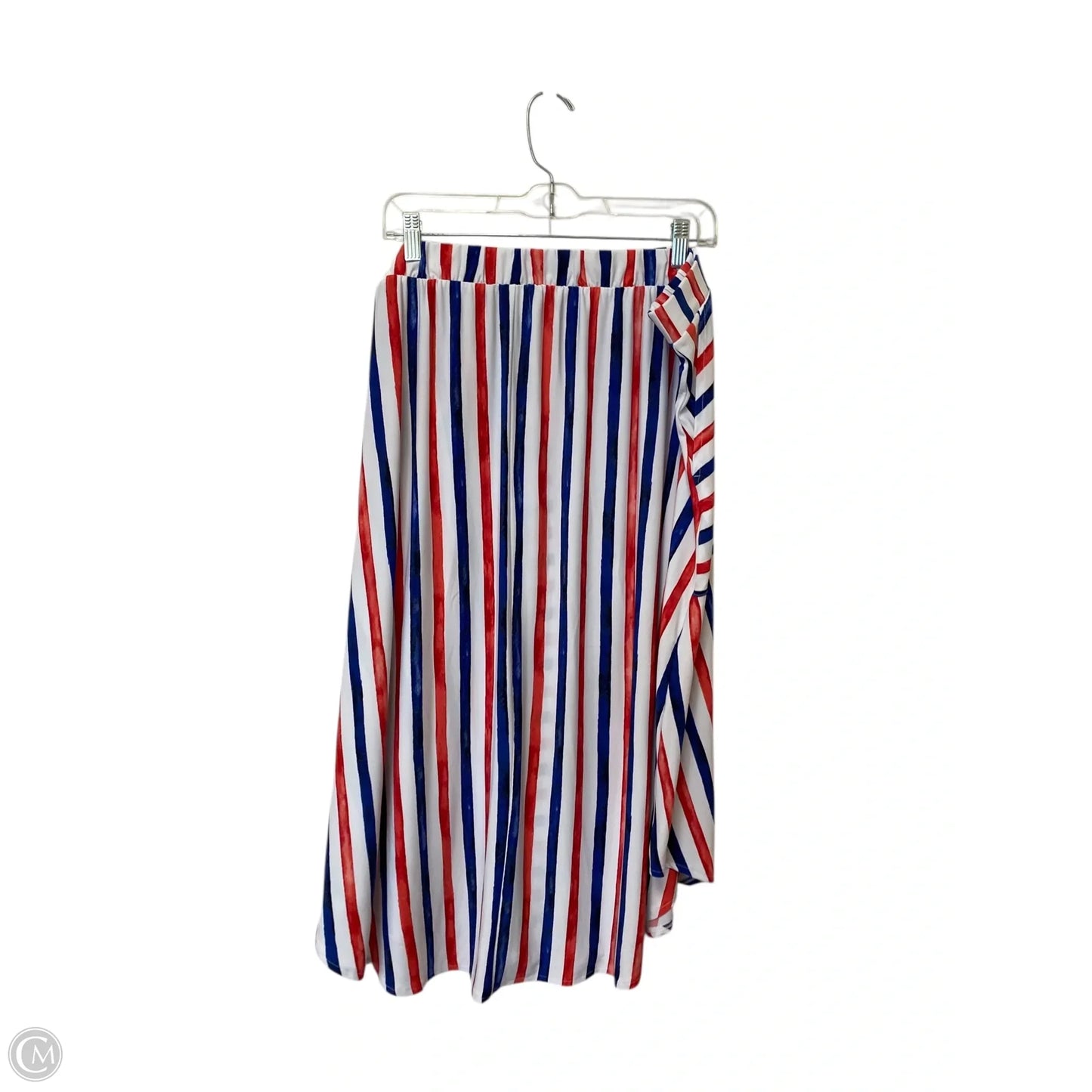 Skirt Maxi By Lane Bryant In Blue & Red & White, Size: 22