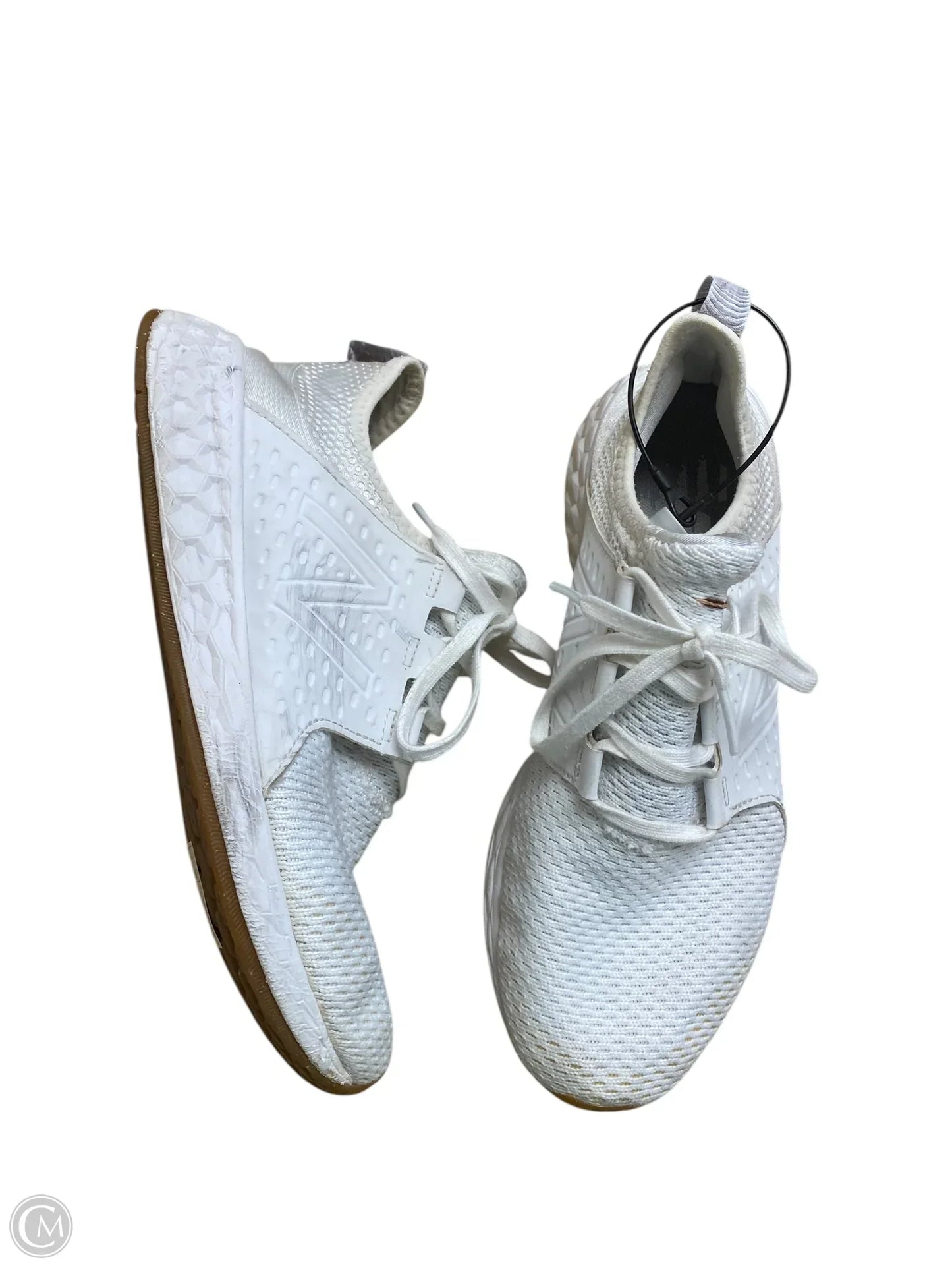 Shoes Athletic By New Balance In White, Size: 9