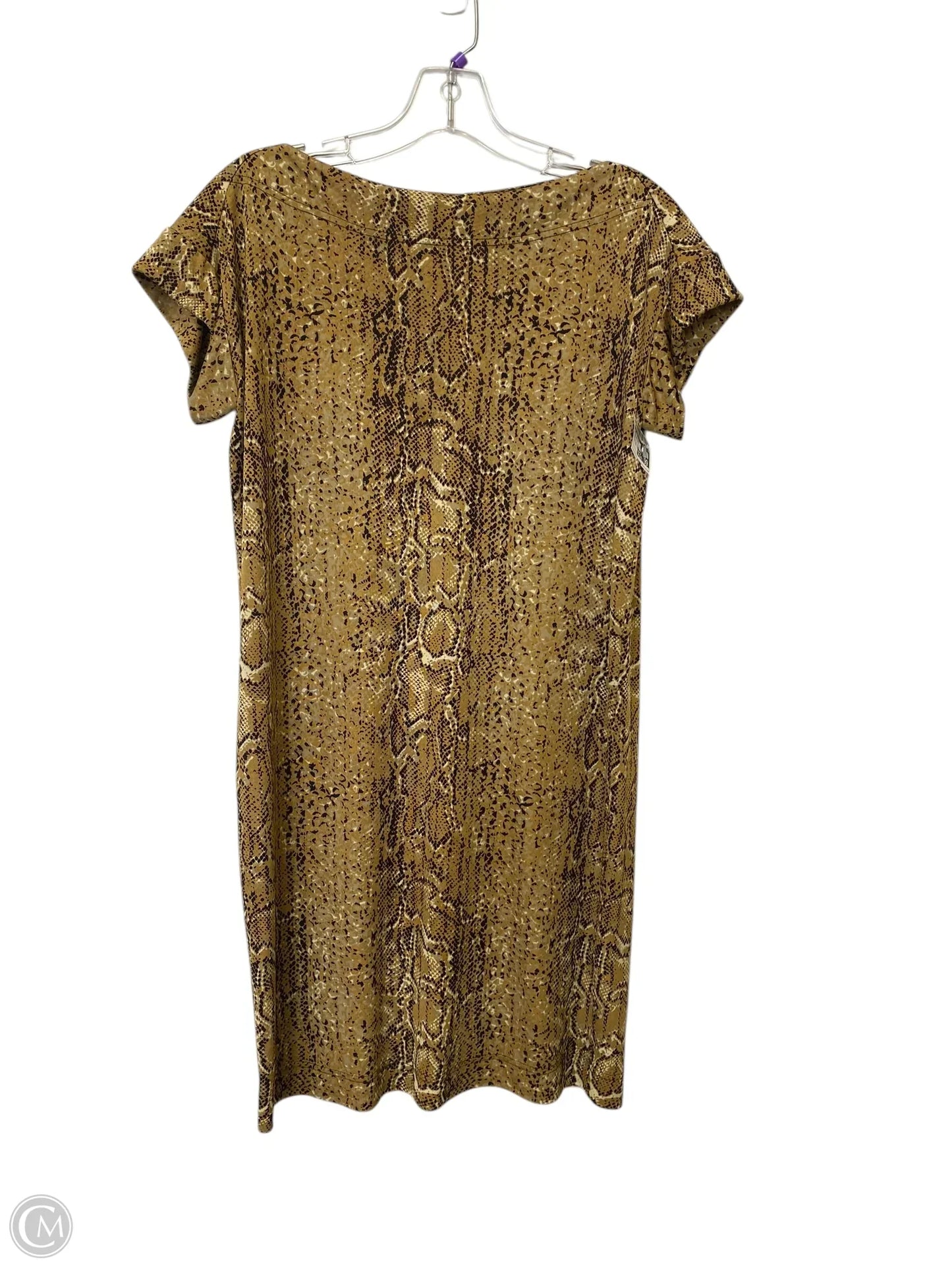 Dress Designer By Tory Burch In Snakeskin Print, Size: Xs