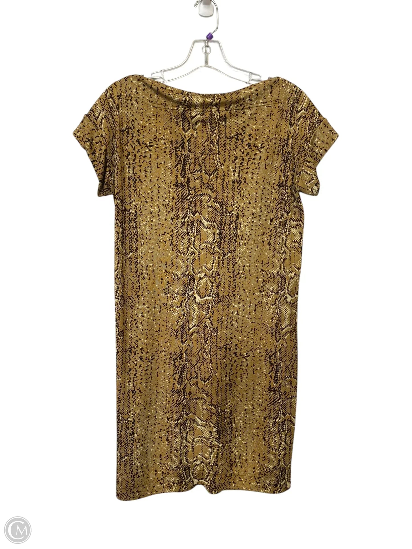 Dress Designer By Tory Burch In Snakeskin Print, Size: Xs