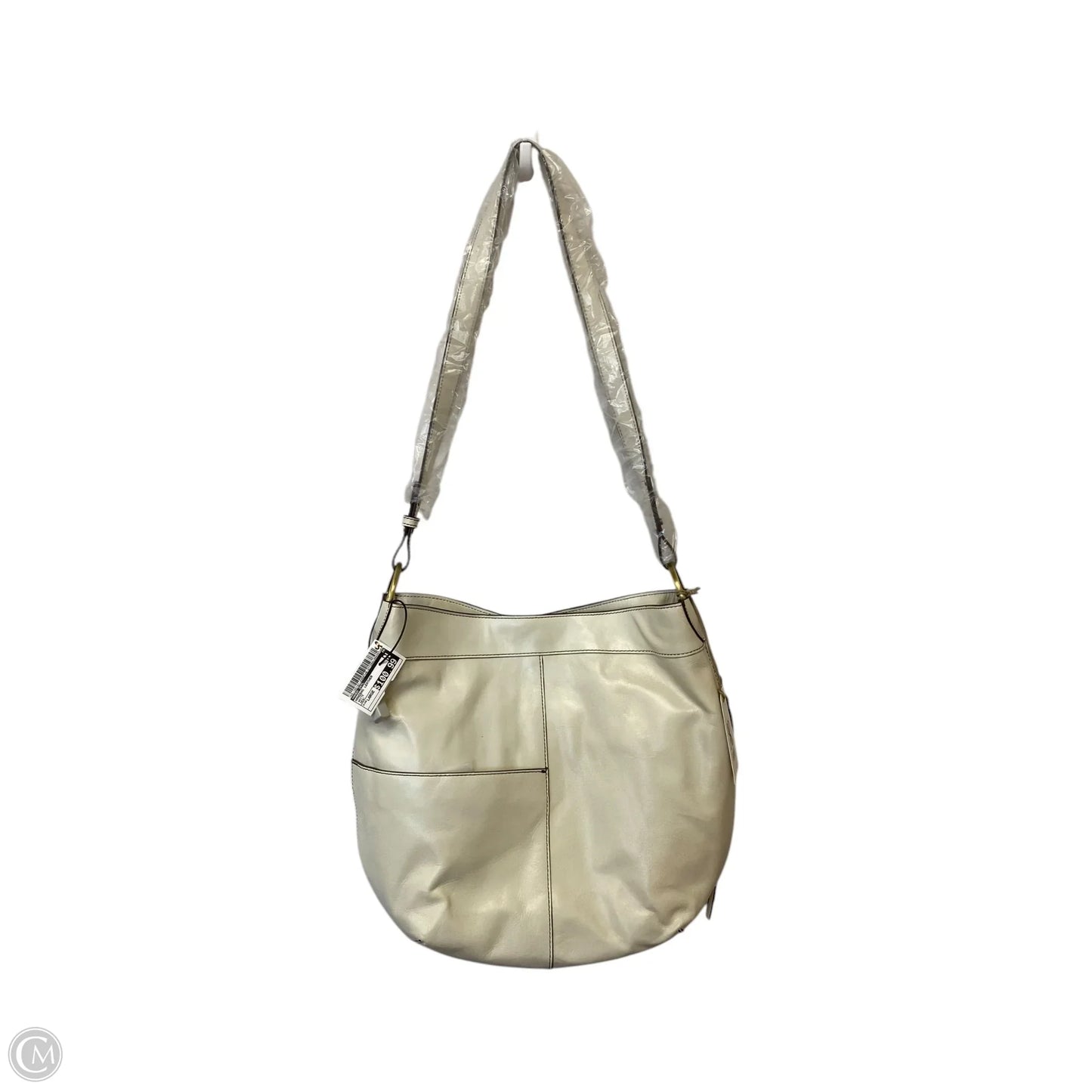 Handbag Leather By Hobo Intl, Size: Large