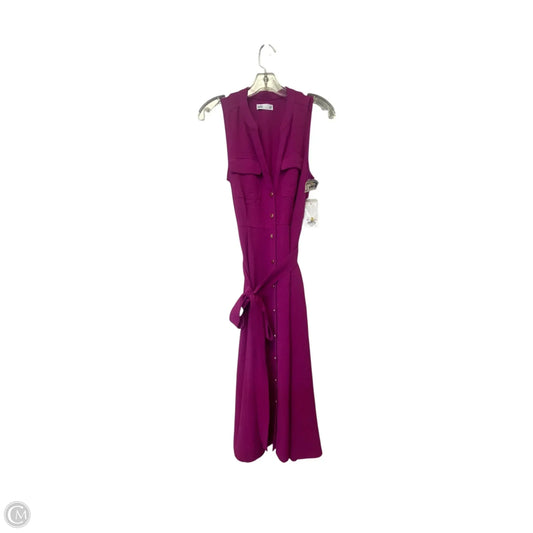Dress Casual Midi By Croft And Barrow In Pink, Size: Xs