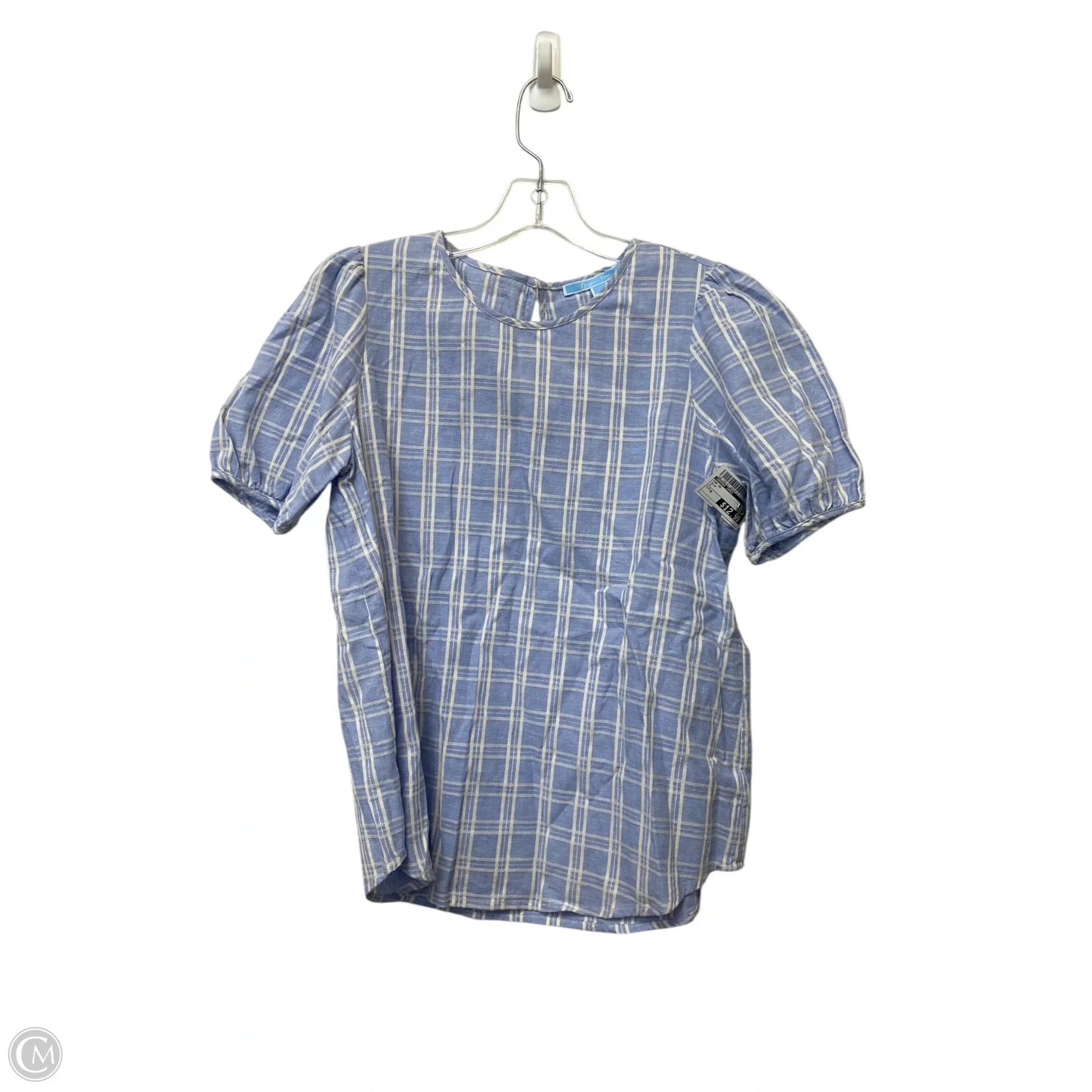 Top Short Sleeve By Draper James In Blue, Size: M