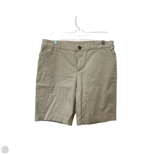 Shorts By Croft And Barrow In Tan, Size: 16