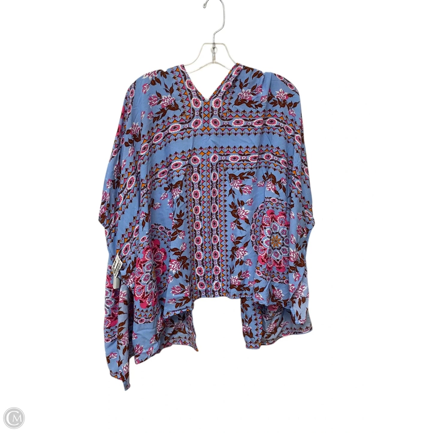 Shawl By Entro In Blue, Size: Osfm