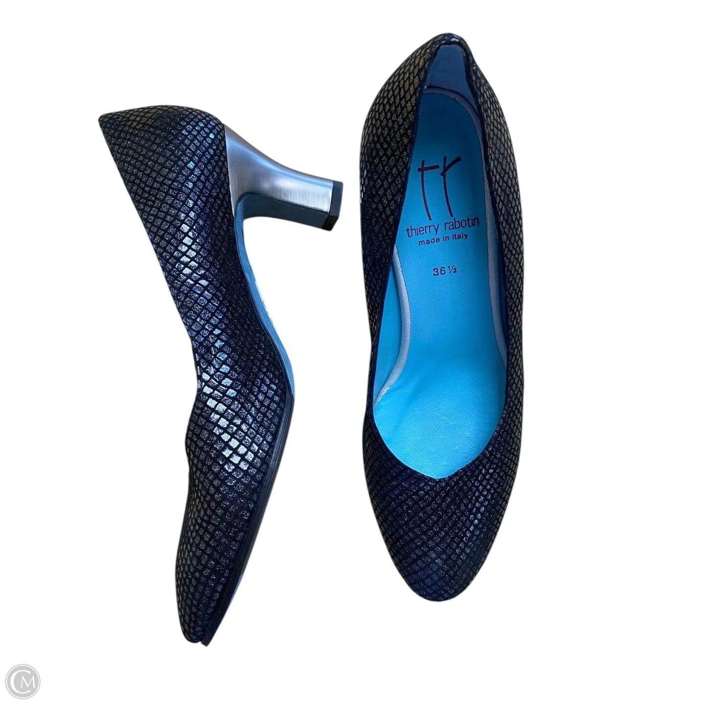 Shoes Heels Block By Clothes Mentor In Black, Size: 6.5