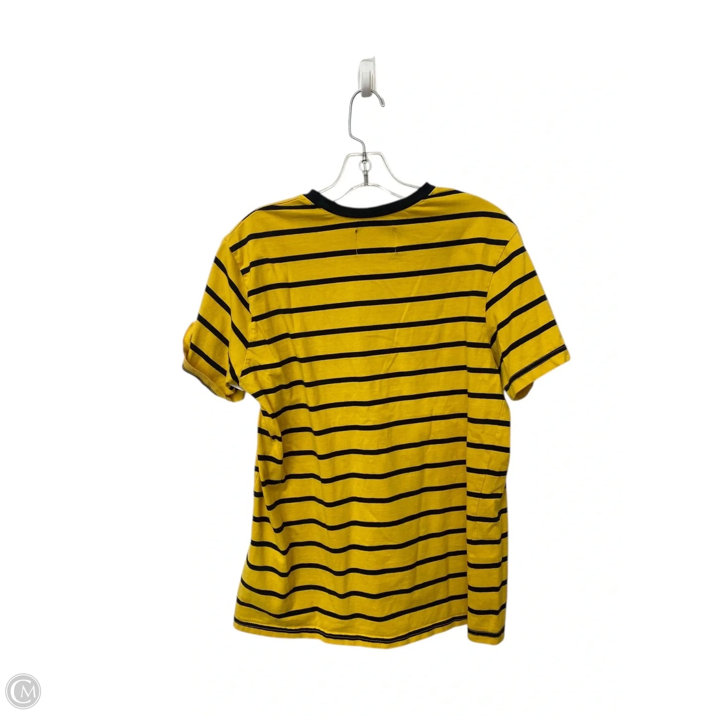 Top Short Sleeve By Clothes Mentor In Striped Pattern, Size: M