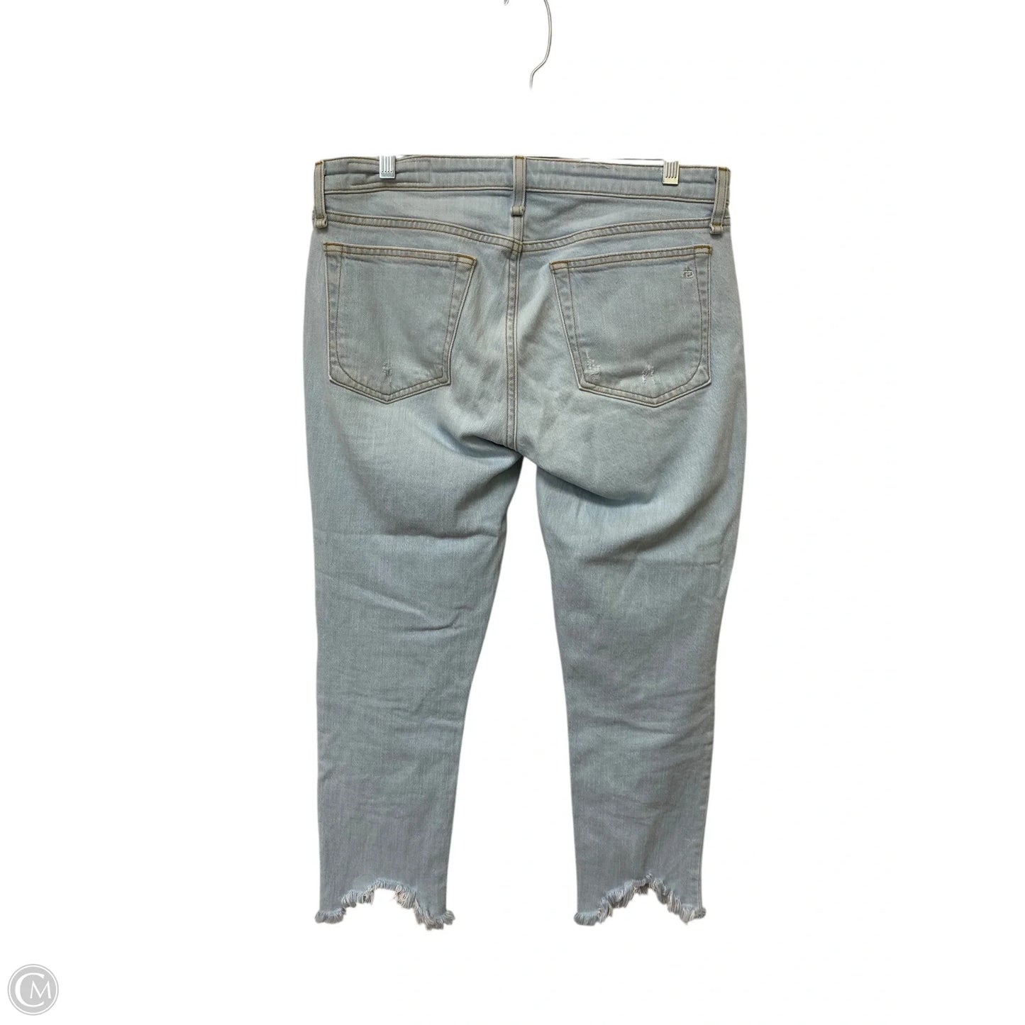 Jeans Boot Cut By Rag & Bones Jeans In Blue Denim, Size: 6