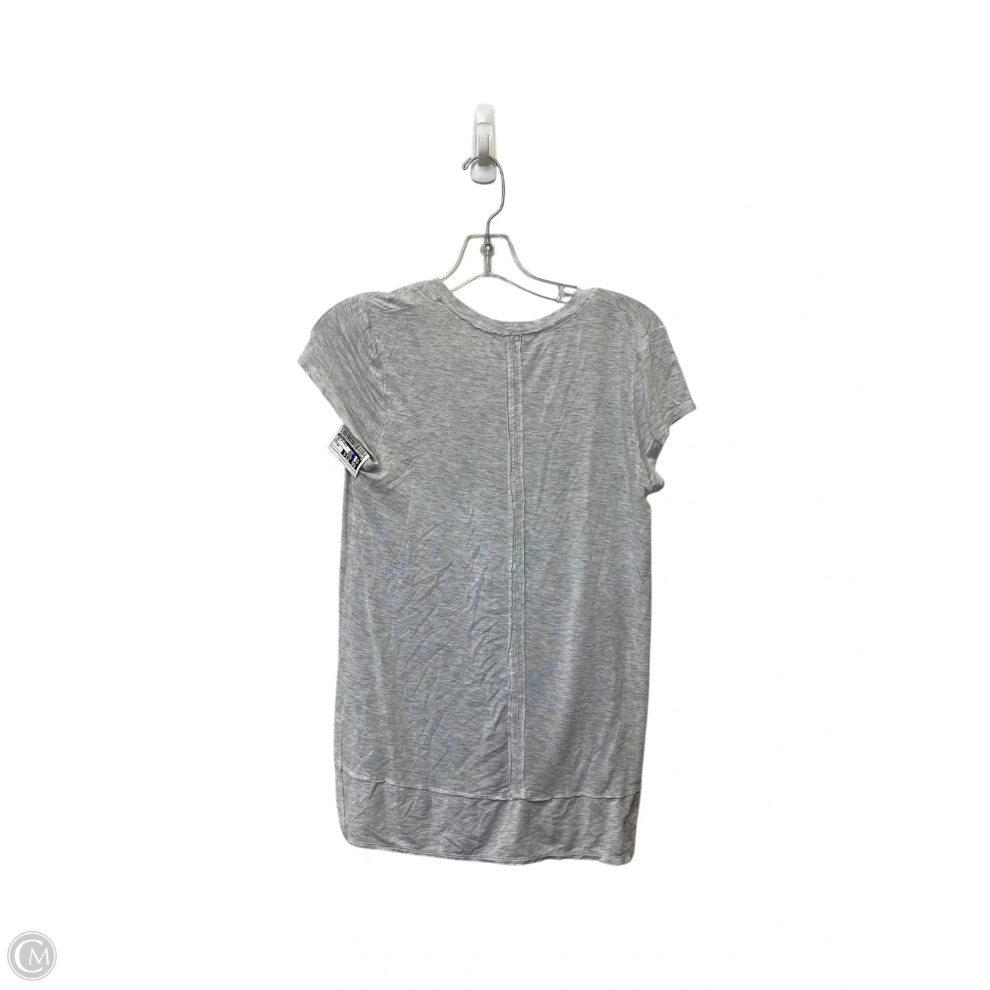 Top Short Sleeve Basic By Bordeaux In Grey, Size: Xs