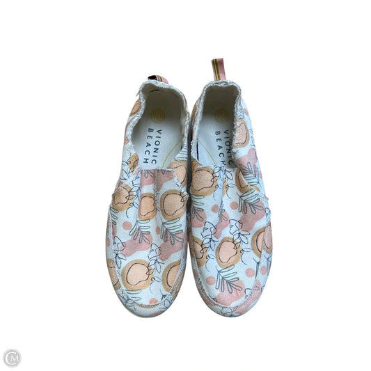 Shoes Flats By Vionic In Floral Print, Size: 7