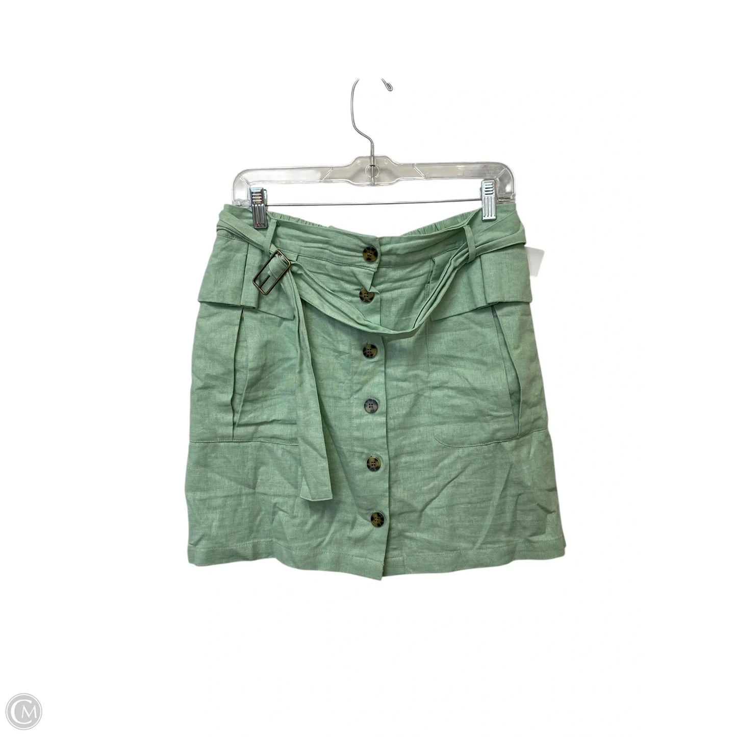 Skirt Midi By Nicole In Green, Size: M