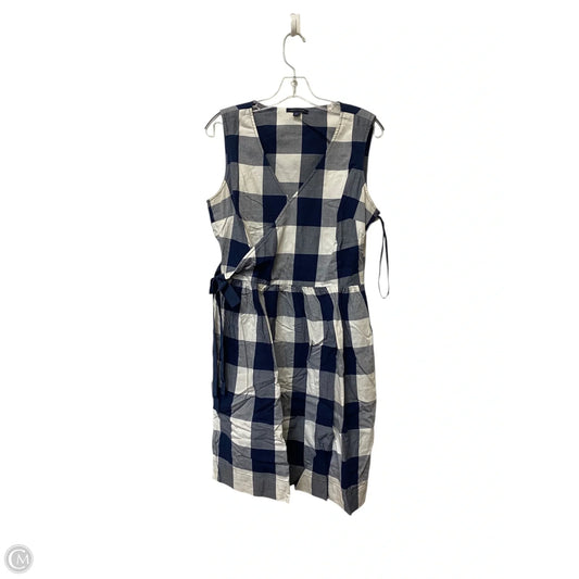 Dress Casual Midi By Tommy Hilfiger In Blue, Size: 10