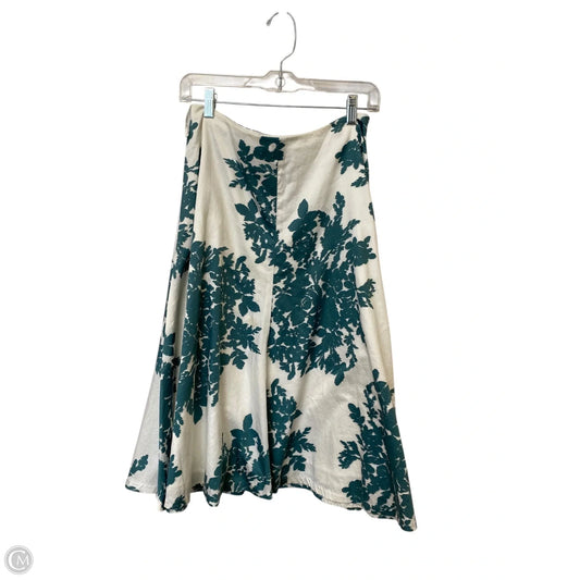 Skirt Midi By Gap In Floral Print, Size: 0