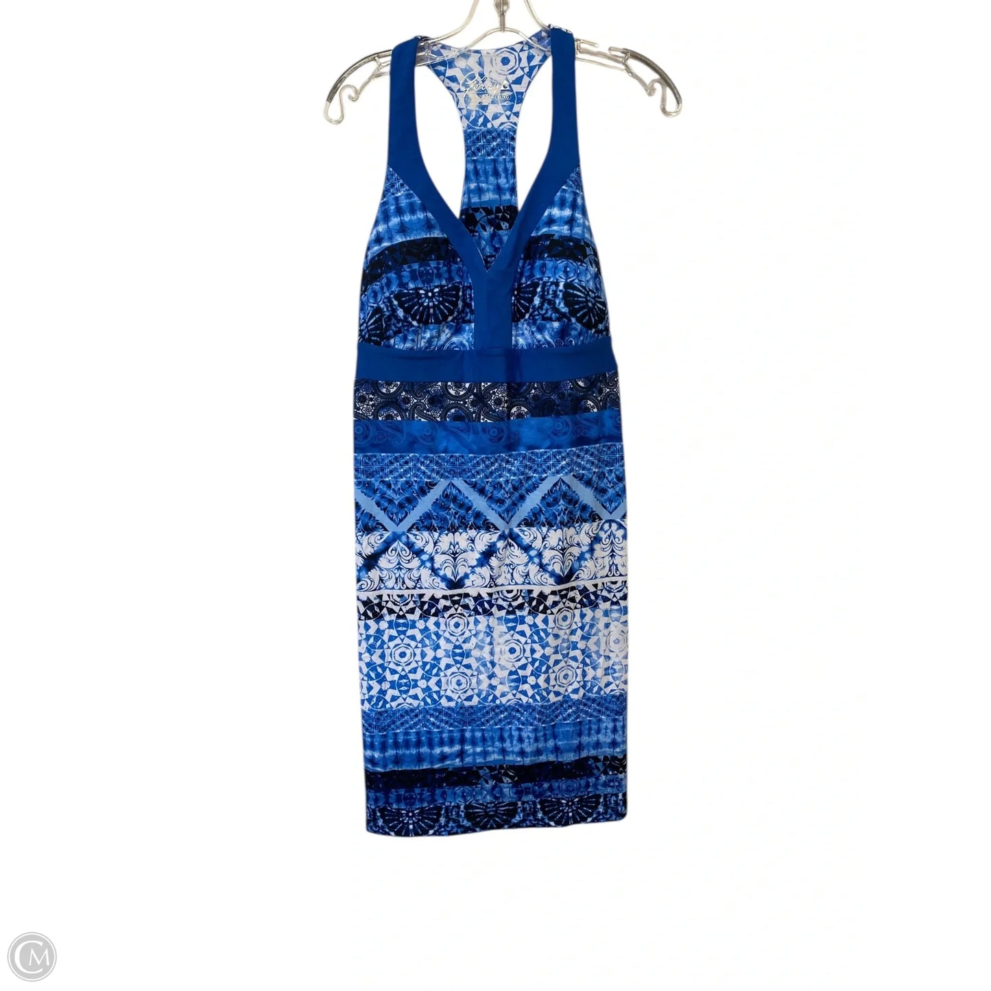 Dress Casual Short By Clothes Mentor In Blue, Size: Xl