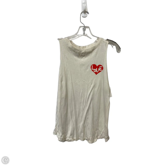 Top Sleeveless Basic By Spiritual Gangster In Tan, Size: Xs
