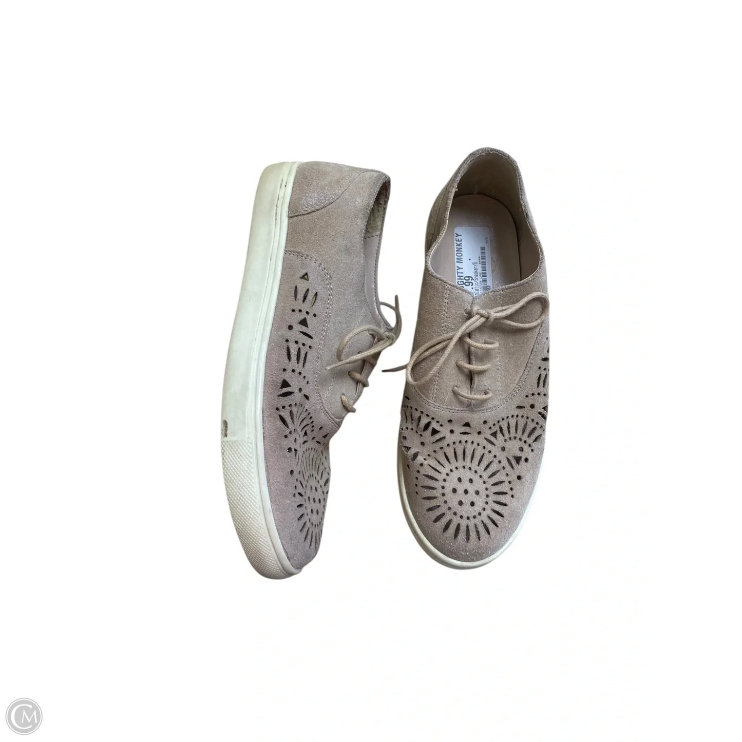 Shoes Flats By Naughty Monkey In Tan, Size: 8