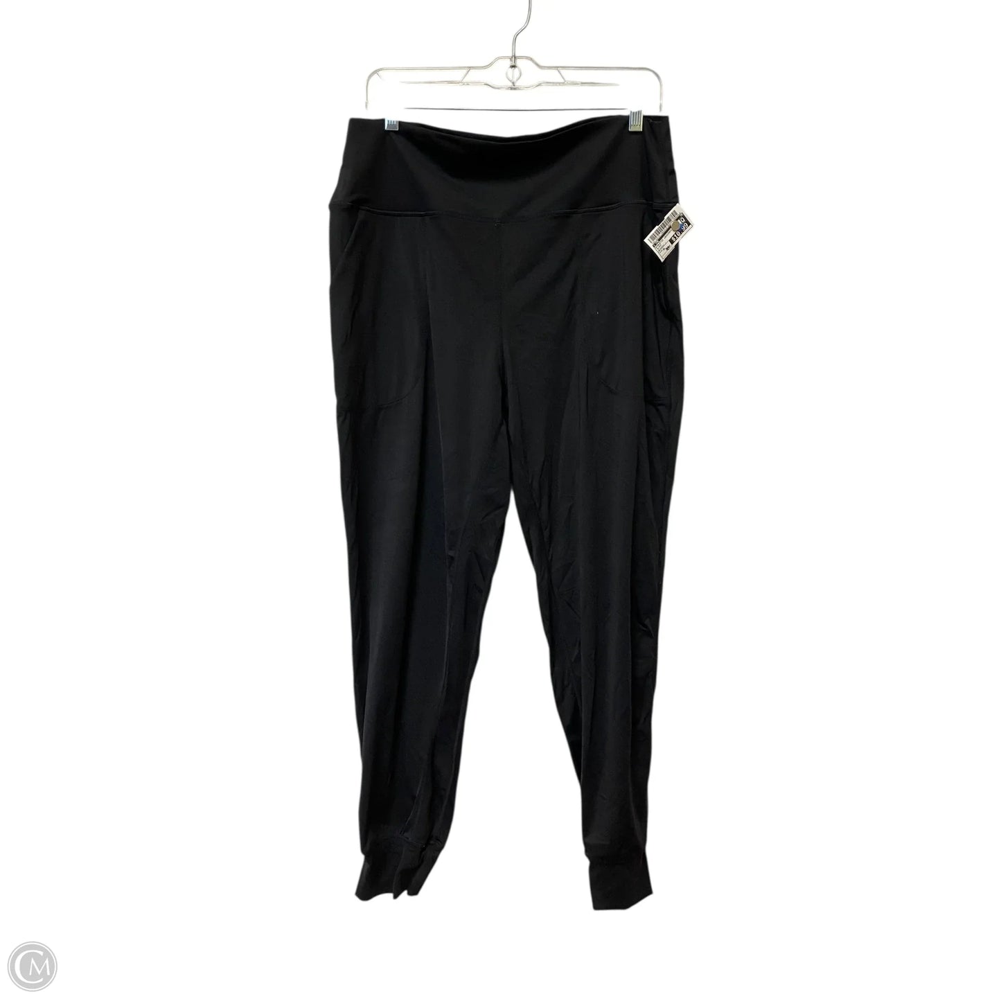 Athletic Leggings By Cme In Black, Size: Xl