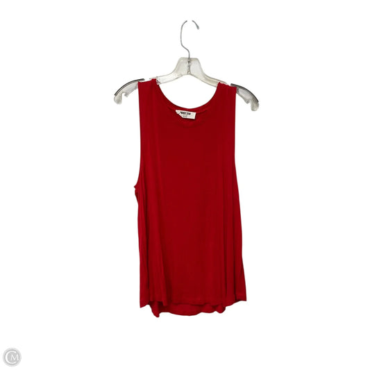 Top Sleeveless Basic By Double Zero In Red, Size: L