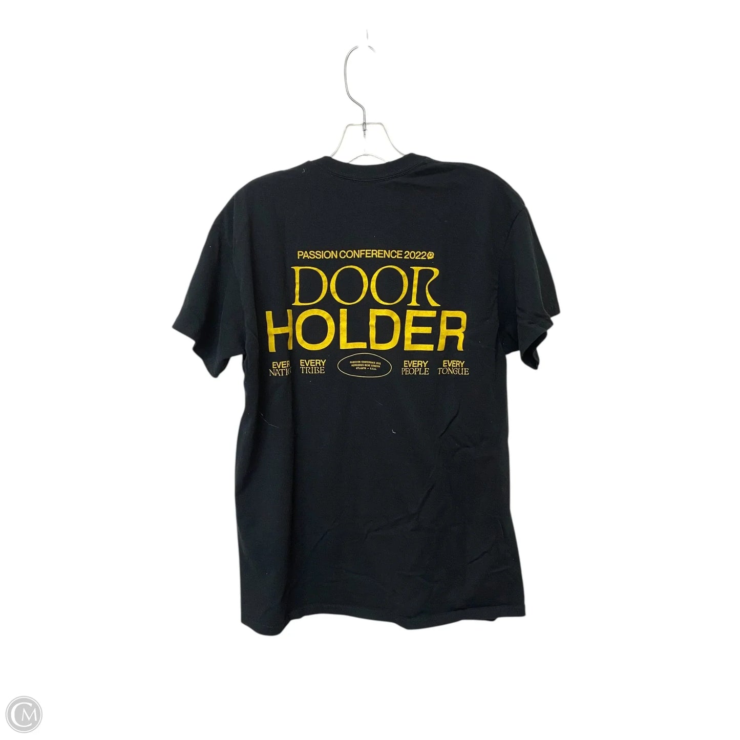 Top Short Sleeve Basic By Gildan In Black, Size: L