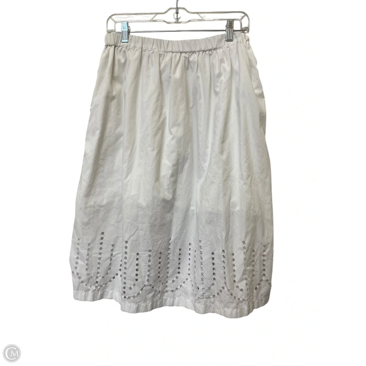 Skirt Midi By Gap In White, Size: L
