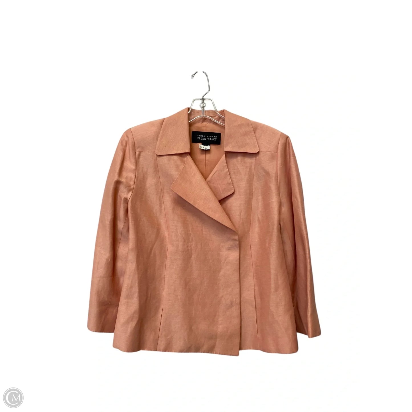 Blazer By Ellen Tracy In Pink, Size: 12