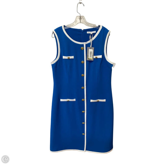 Dress Work By Preston And New York In Blue, Size: 14