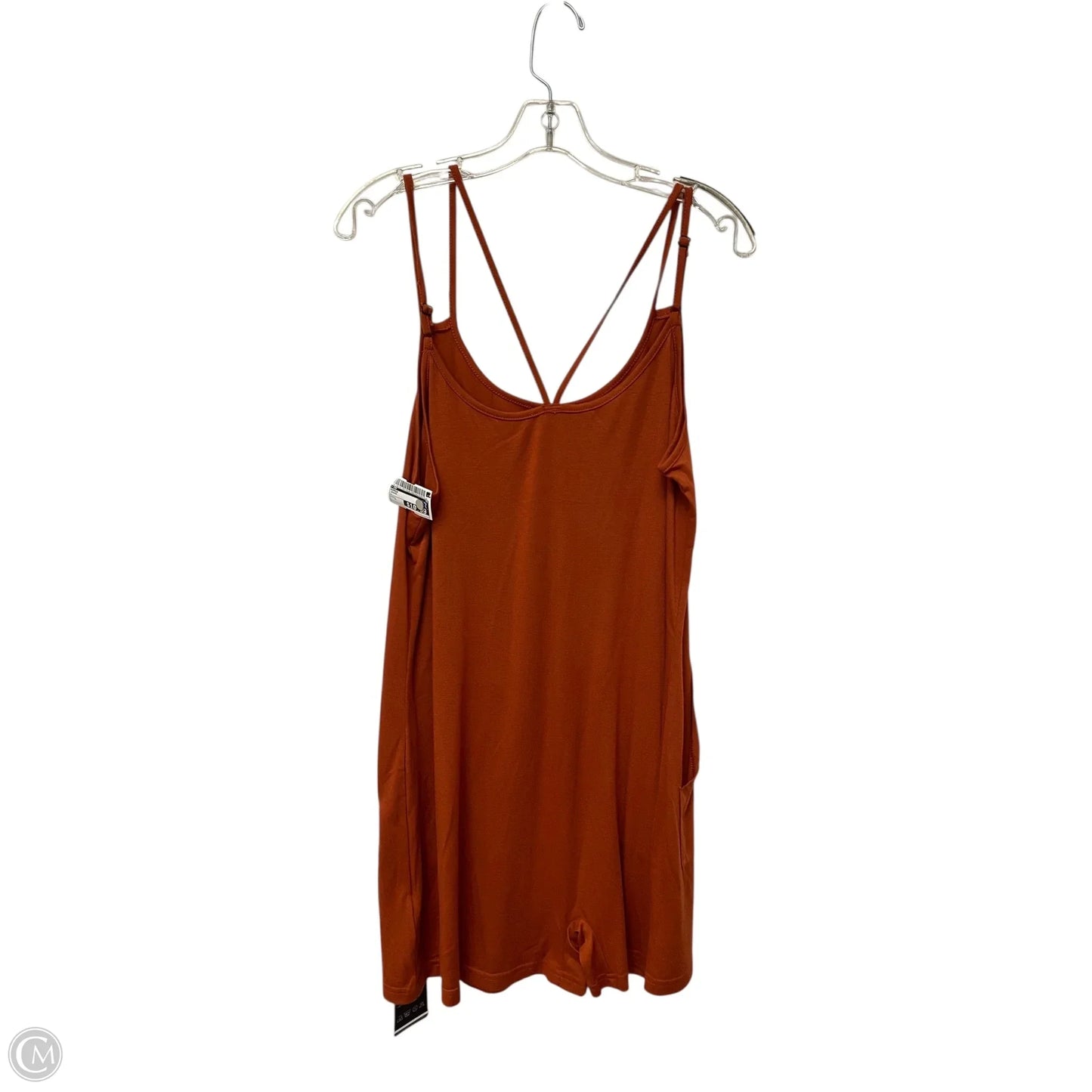 Romper By Cmf In Orange, Size: L