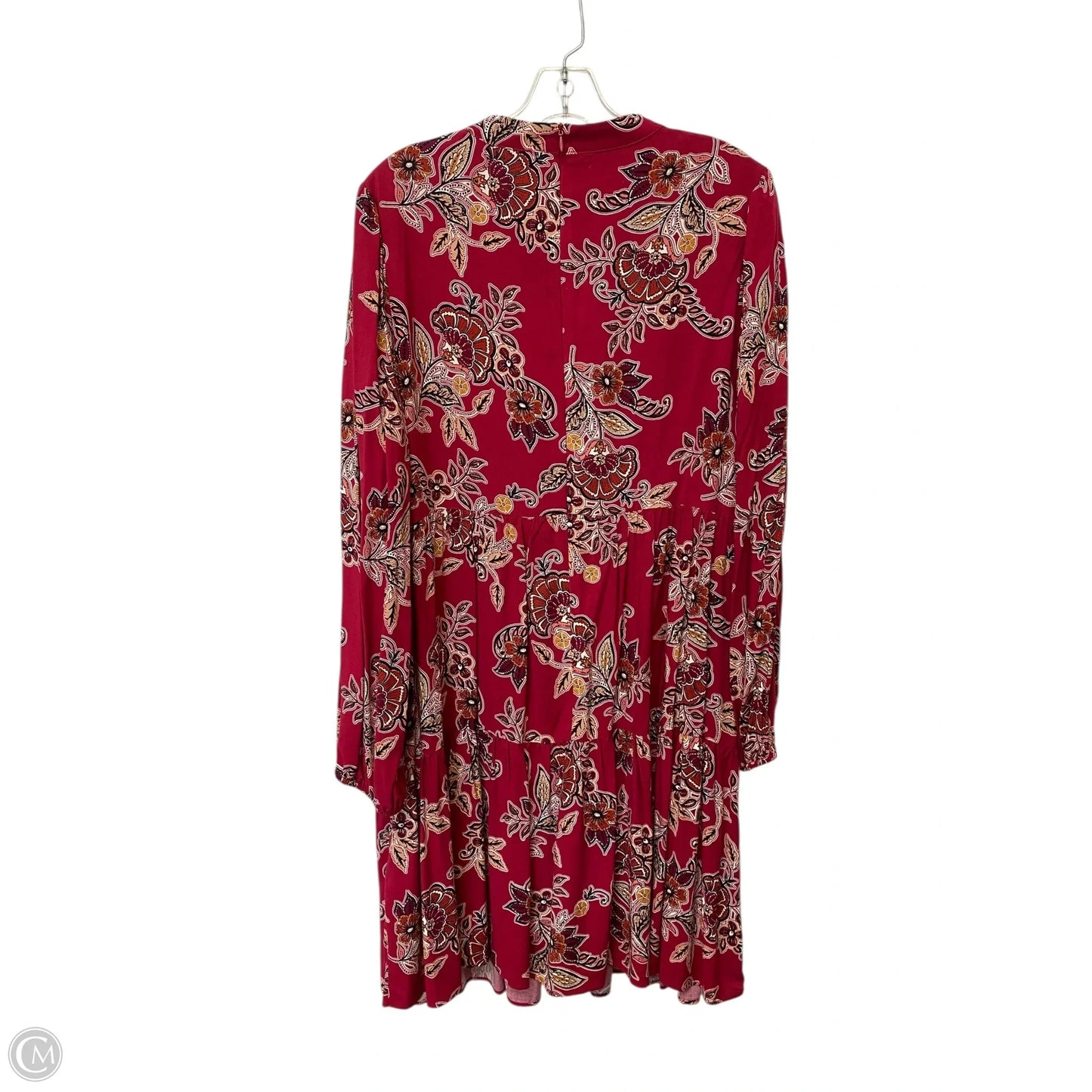 Dress Casual Short By Jessica Howard In Red, Size: 16