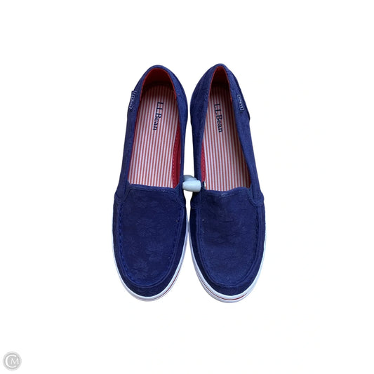 Shoes Flats By L.l. Bean In Navy, Size: 6