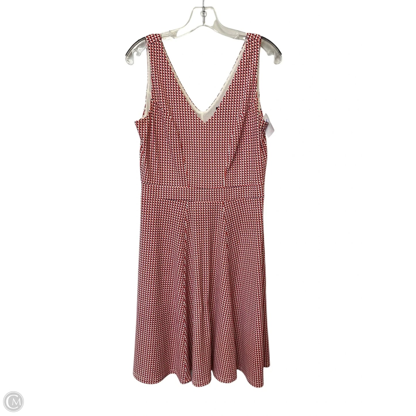 Dress Casual Short By Ann Taylor In Blue & Red & White, Size: 6