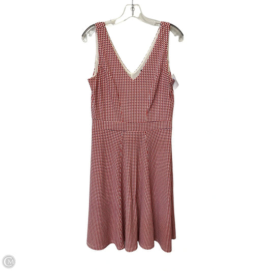 Dress Casual Short By Ann Taylor In Blue & Red & White, Size: 6