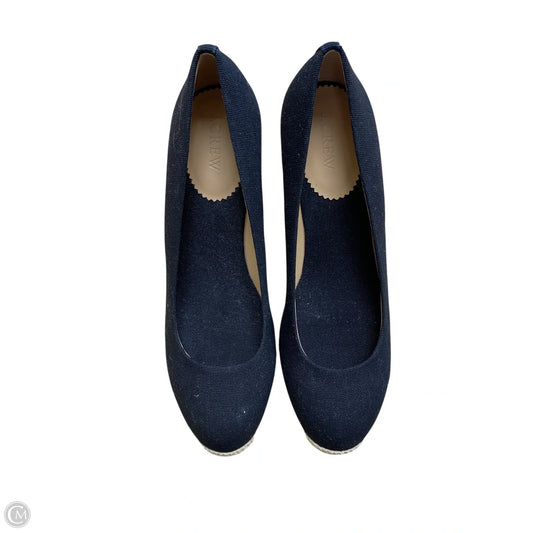 Shoes Heels Wedge By J. Crew In Black, Size: 10